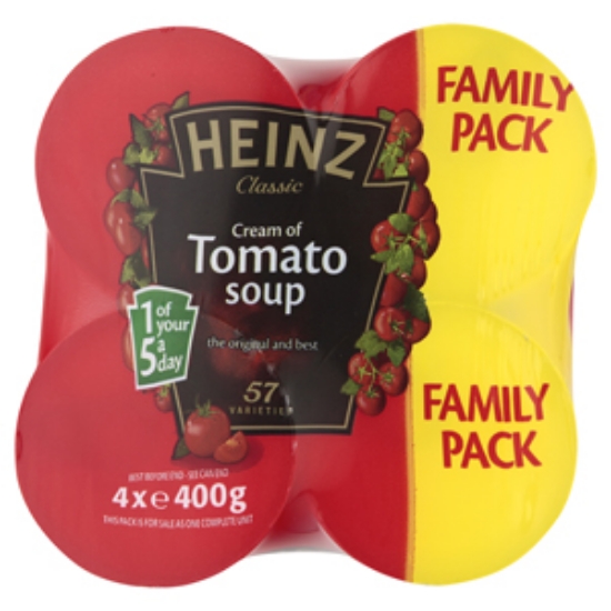 Picture of Heinz Classic Soup Tomato 400g 4pk  x6